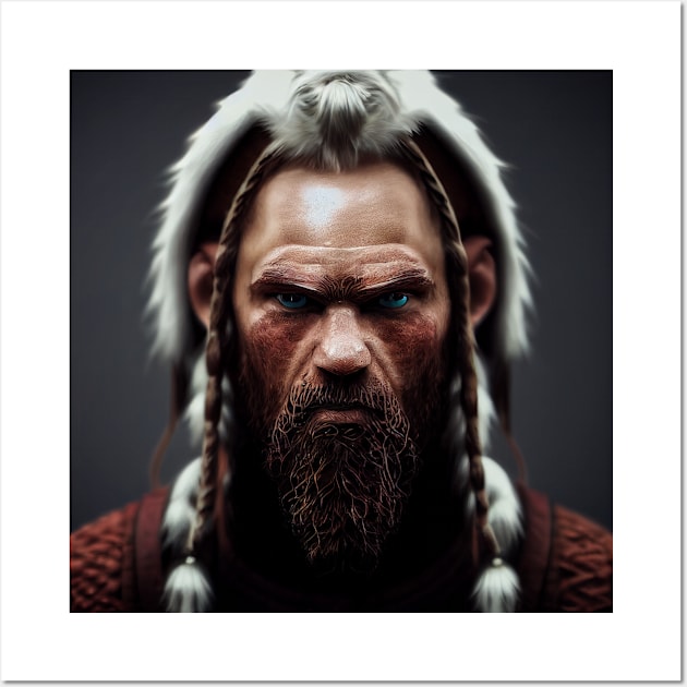 Viking Raider Wall Art by Grassroots Green